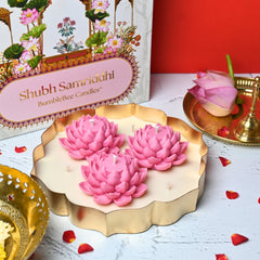 Radiant Lotus Urli - 9 inch Centrepiece