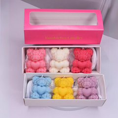 Rose Teddy Gift Box of 3