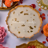 Large Golden Lotus Urli