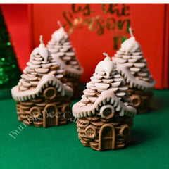 GingerBread House - Set of 4