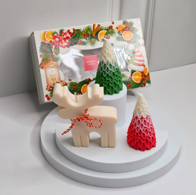 Christmas Gift Box IV - set of 3