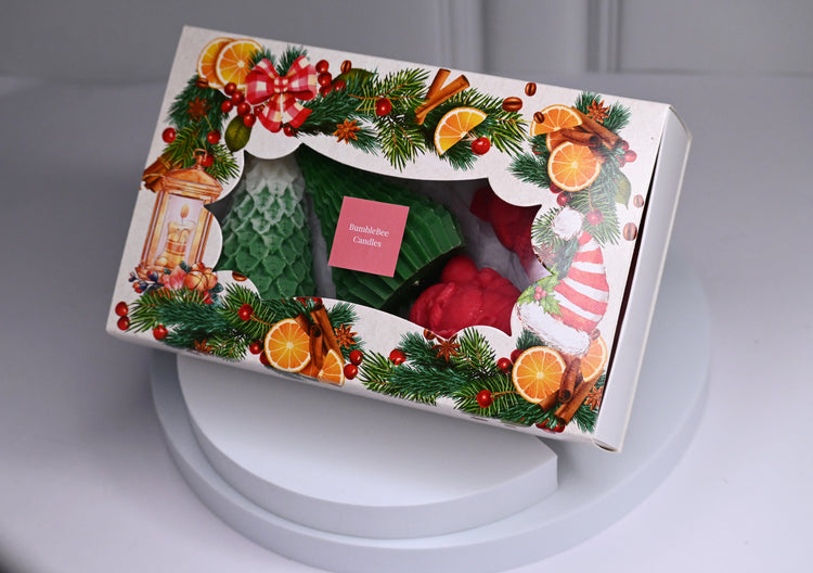 Christmas Gift Box I - set of 4
