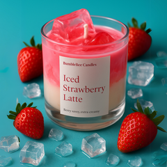 Iced Strawberry Latte