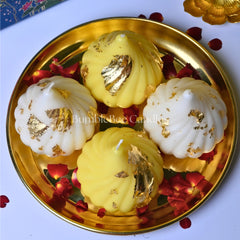 Jumbo Modak Candles Gift Set of 4