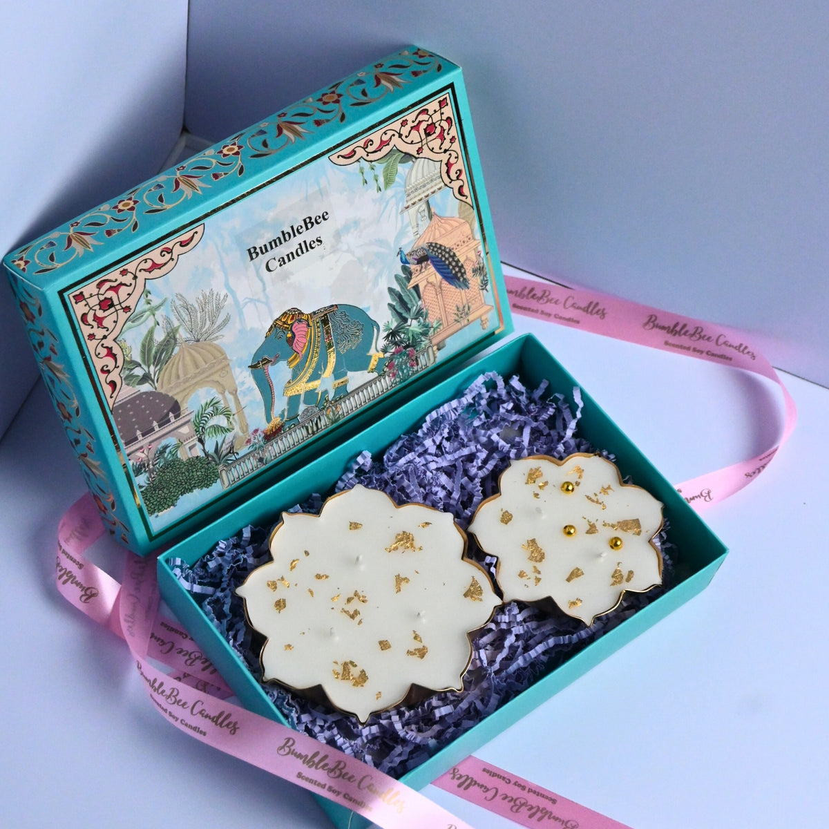 Golden Lotus Urli Set