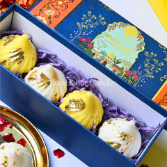 Jumbo Modak Candles Gift Set of 4