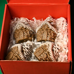 GingerBread House - Set of 4