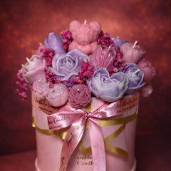 Timeless Blooms Candle Bouquet - A Bespoke Keepsake
