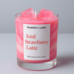 Iced Strawberry Latte