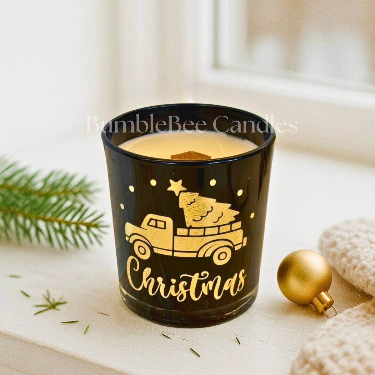 Truck and Tree - Woodwick 200 gm Jar