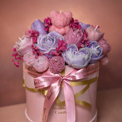 Timeless Blooms Candle Bouquet - A Bespoke Keepsake