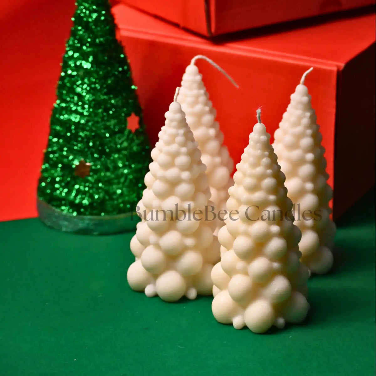 Bubble Christmas Tree - Set of 4